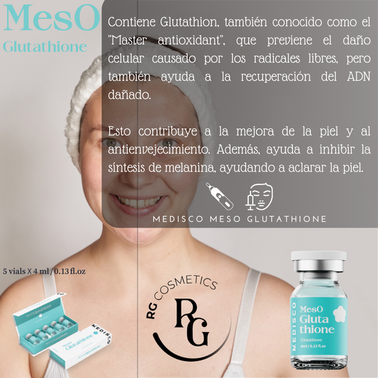 Ampolla Medisco Meso Glutathione 4 ML