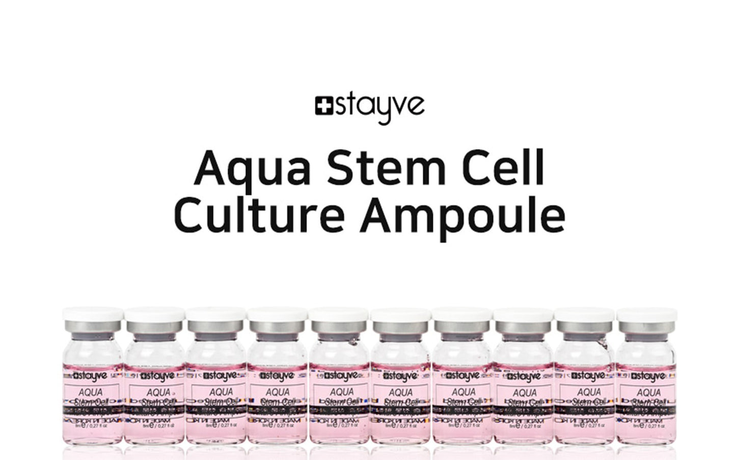 Aqua Stem Cell Culture Stayve®. X8ml | 1 ampolla stayve | ampolla | stayve