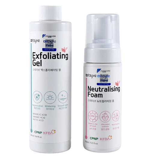 Kit Exfoliante & Neutralizante Stayve® | exfoliante | neutralizante | stayve